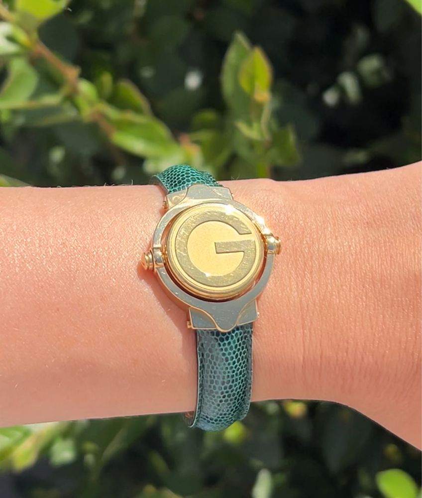 Годинник Gucci 6600l два кольори
