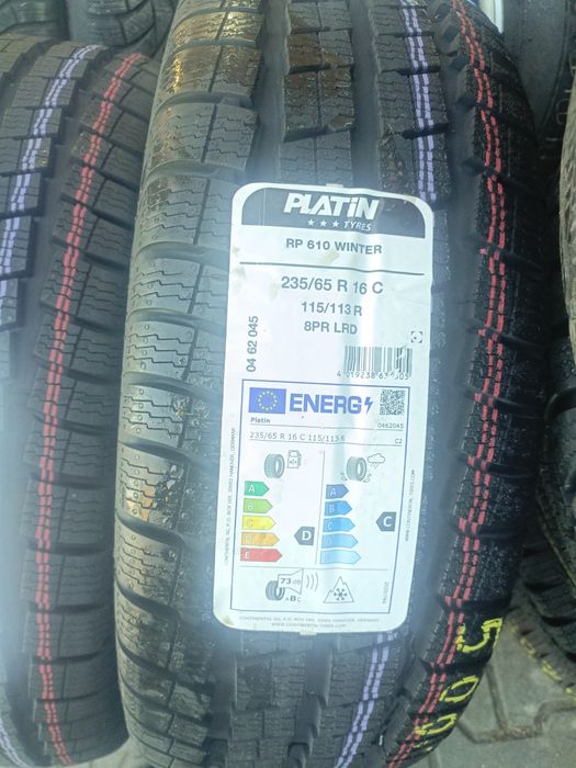 Nowe opony zimowe 235/65/16c Platin gr Continental ( Paxaro)