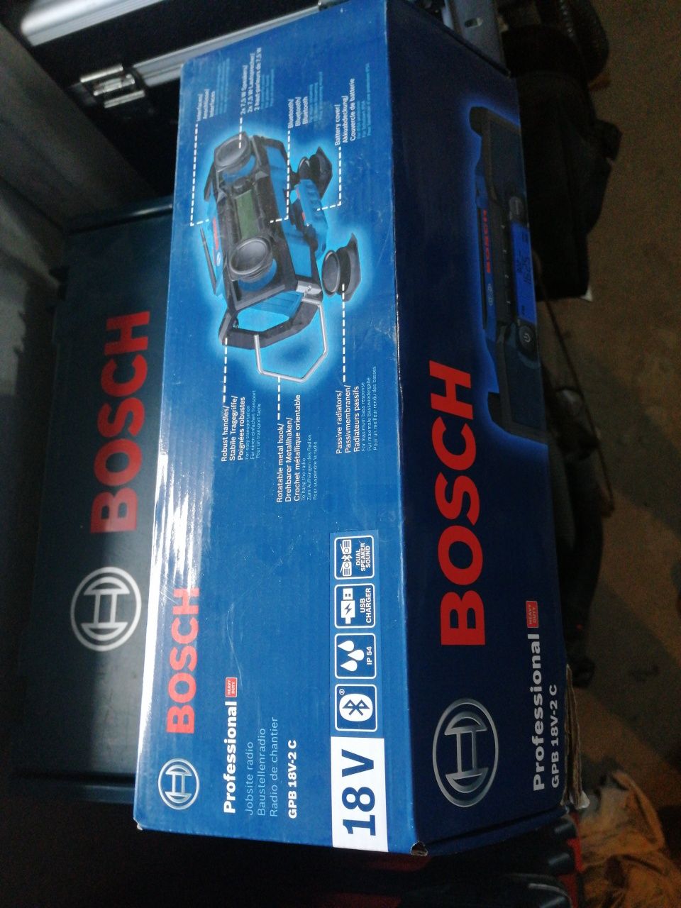Radio Bosch GPB 18v-2c