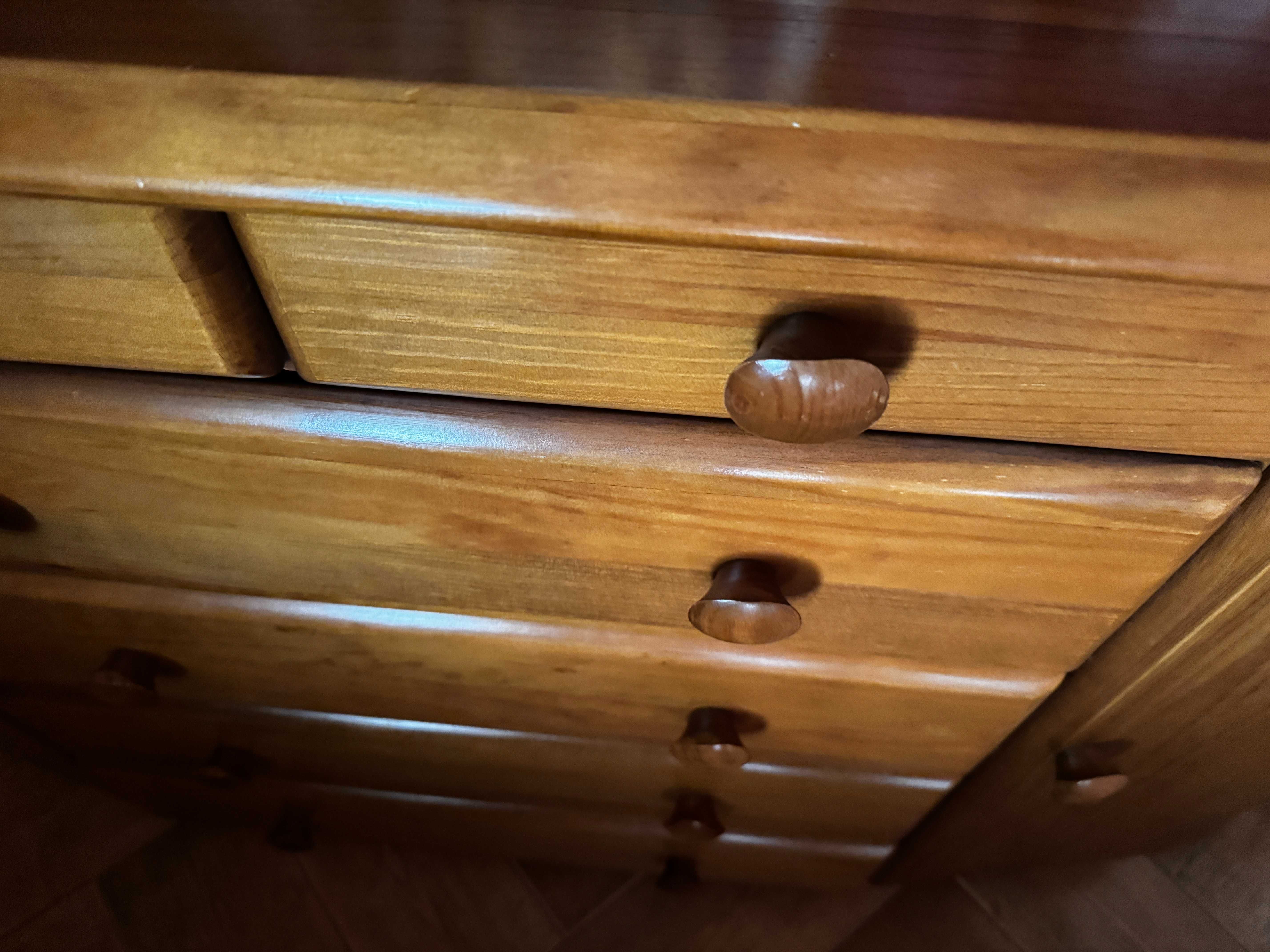 Mobilia de quarto de casal da linha Cerne Oceânica