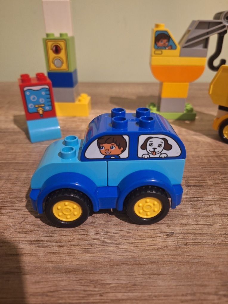 Zestaw Lego duplo 10816 moje pierwsze pojazdy.