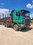 Лісовоз 6×6  SCANIA 480