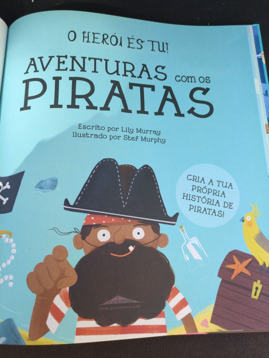 O Herói és tu! Aventuras com os Piratas de Lily Murray