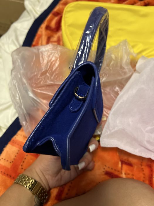 Сумка новая синий цвет