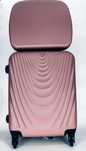 Nowy zestaw walizka i kuferek rose gold