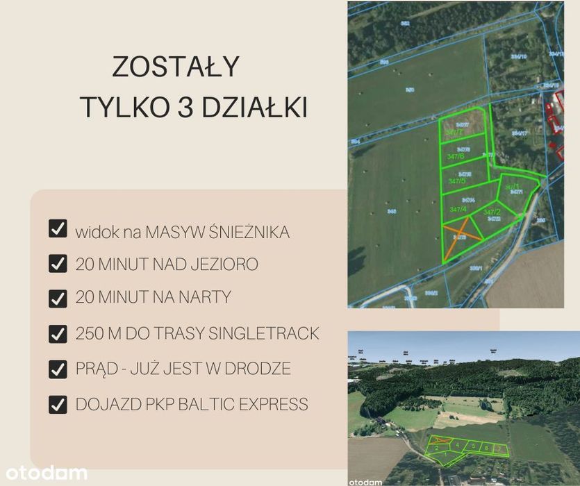 Działka marzeń w górach, z widokiem, budowlana