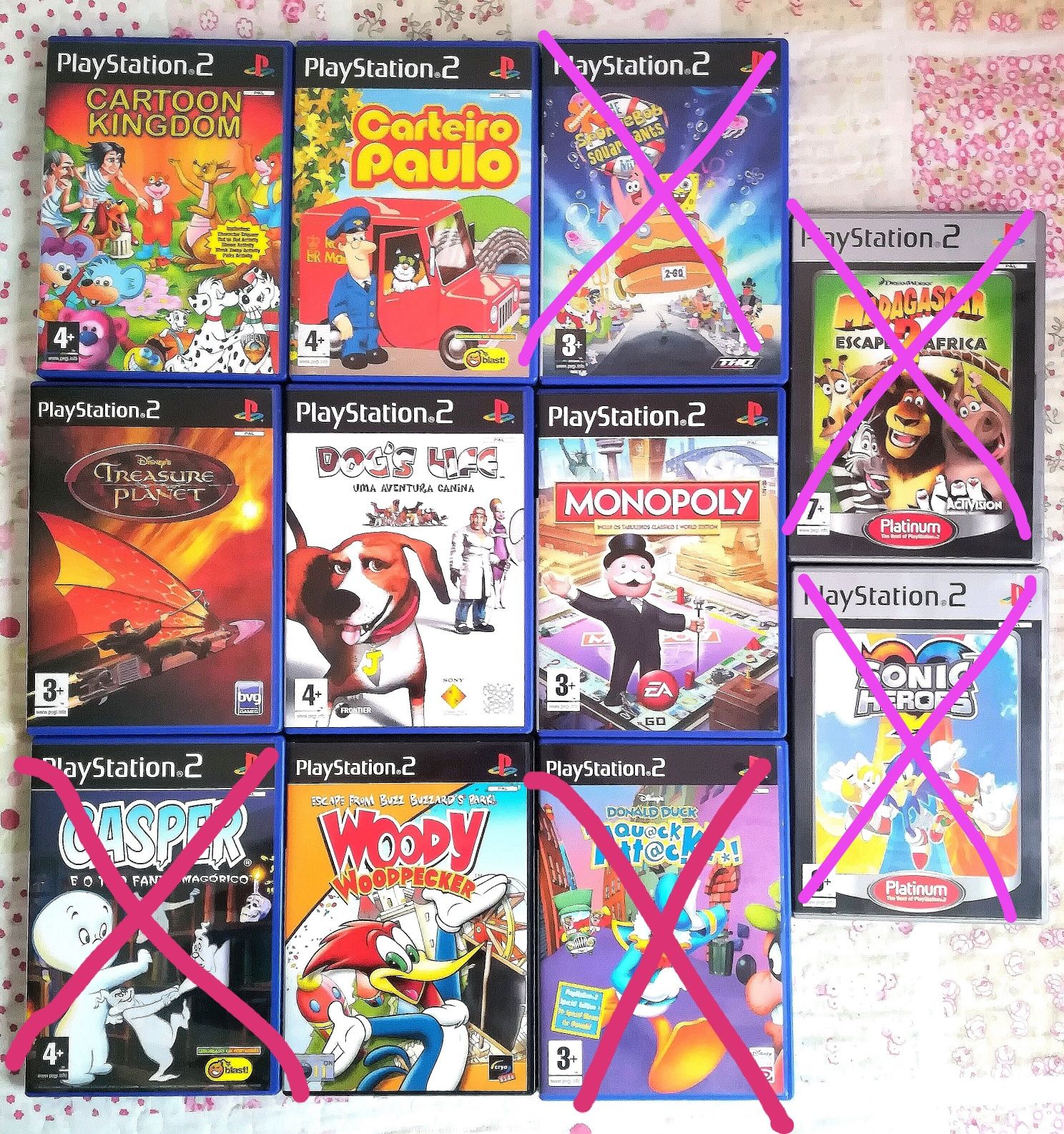 Jogos Ps2 diversos