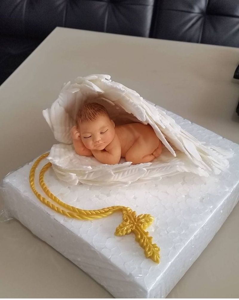 Фигурки из сахарной мастики на торт