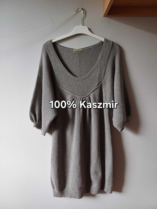 Closed kaszmirowa sukienka tunika rozmiar XL