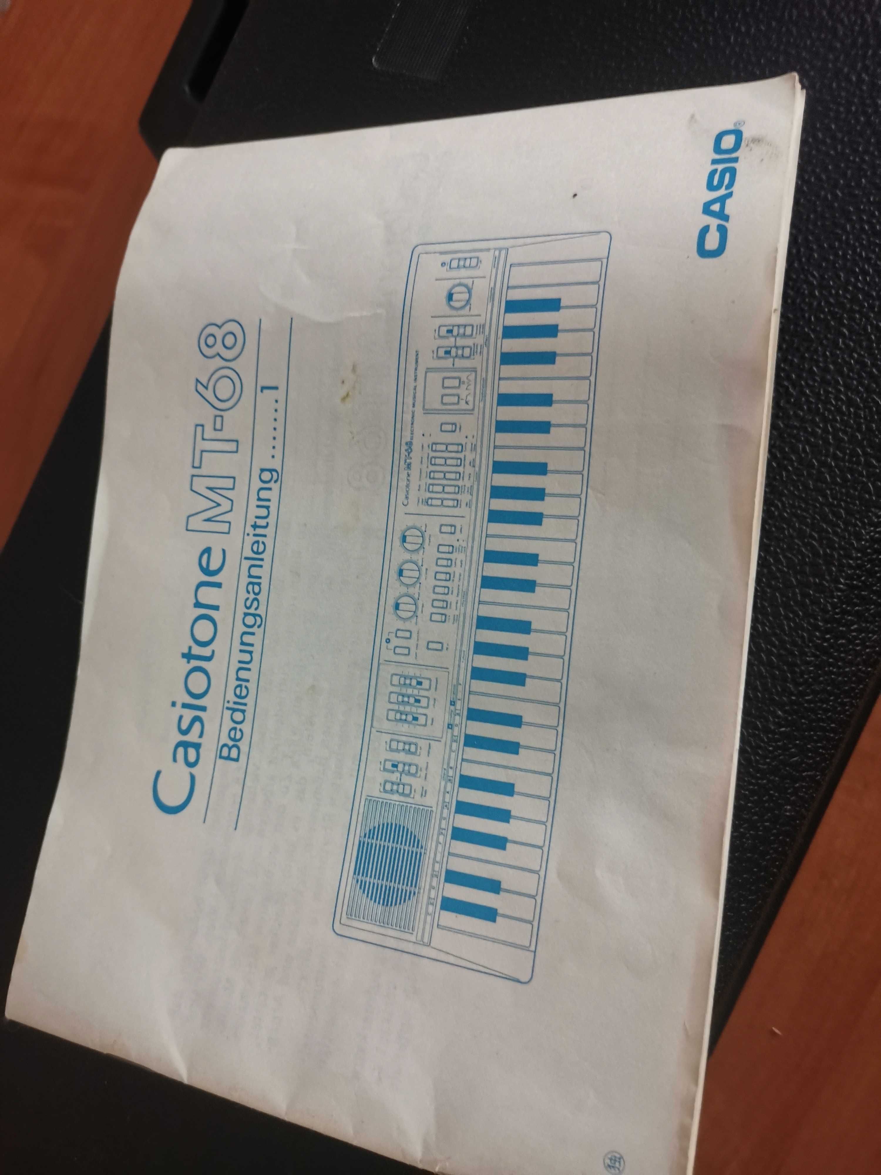 Casio Mt 68 syntezator keyboard vintage