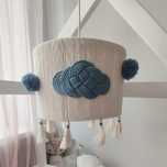 Lampa abażur handmade chmurka