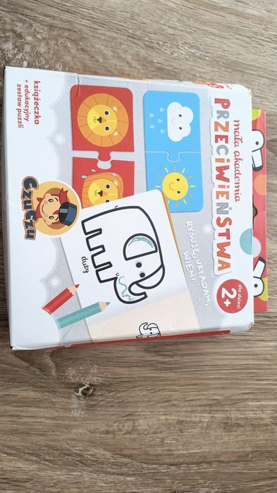 Puzzle CzuCzu. Kolory i przeciwieństwa 2+