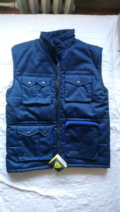 Bezrękawnik roboczy Delta kamizelka na ryby z kieszeniami -Wysyłka 5zł