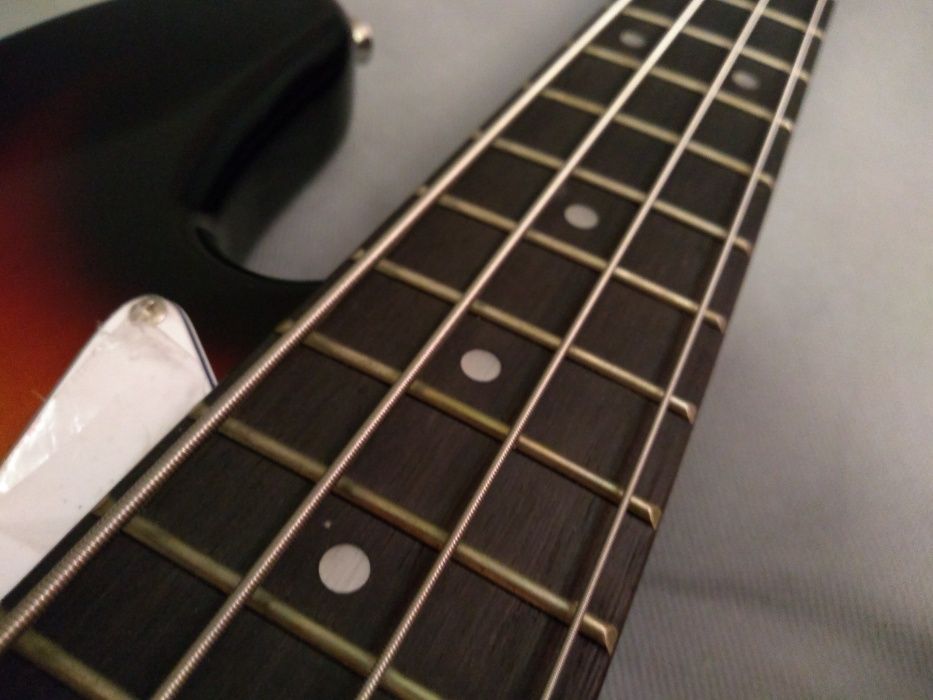 Harley Benton JB-20SB-gitara basowa-typ JazzBass-NOWA. GWARANCJA