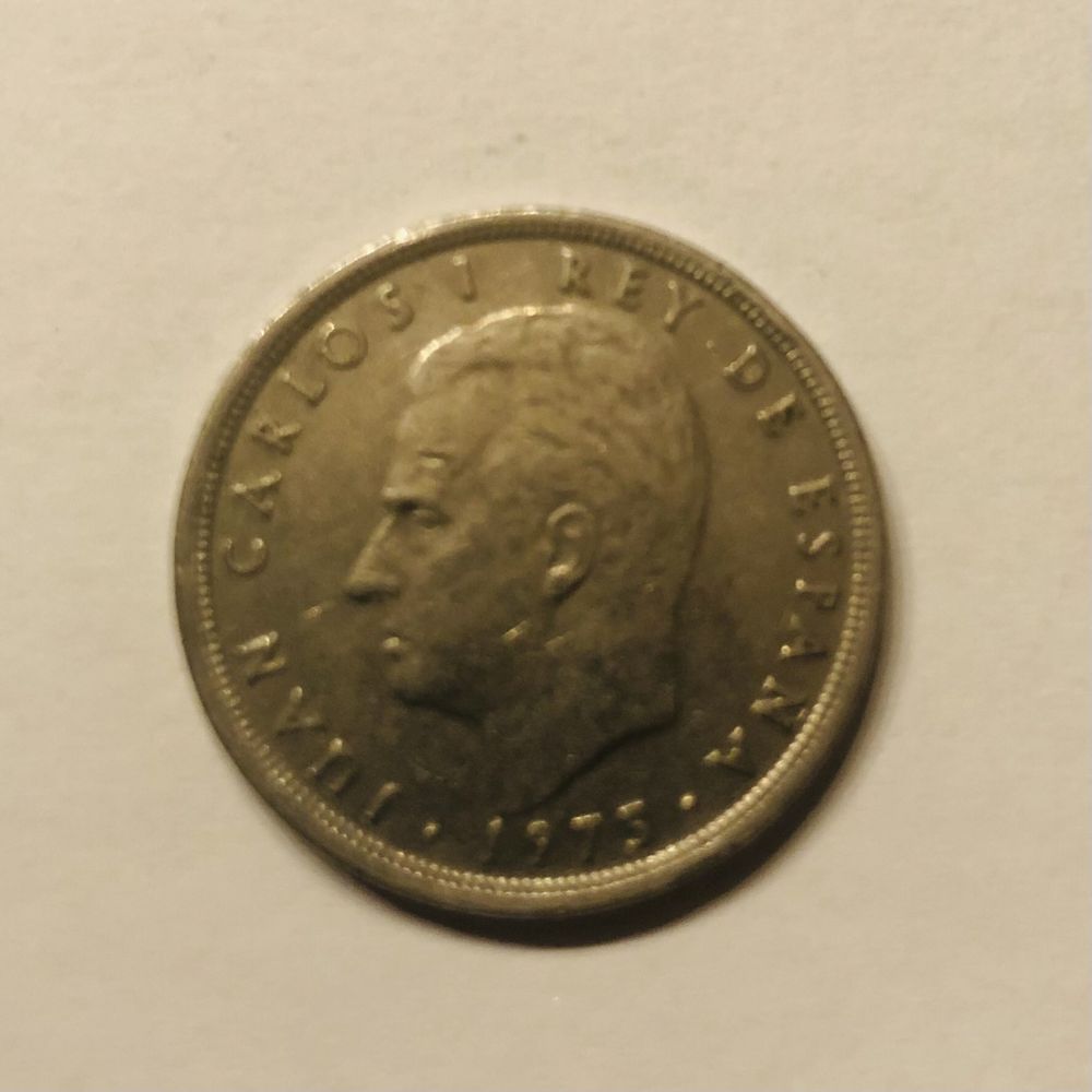 Moeda 5 Pesetas 1973