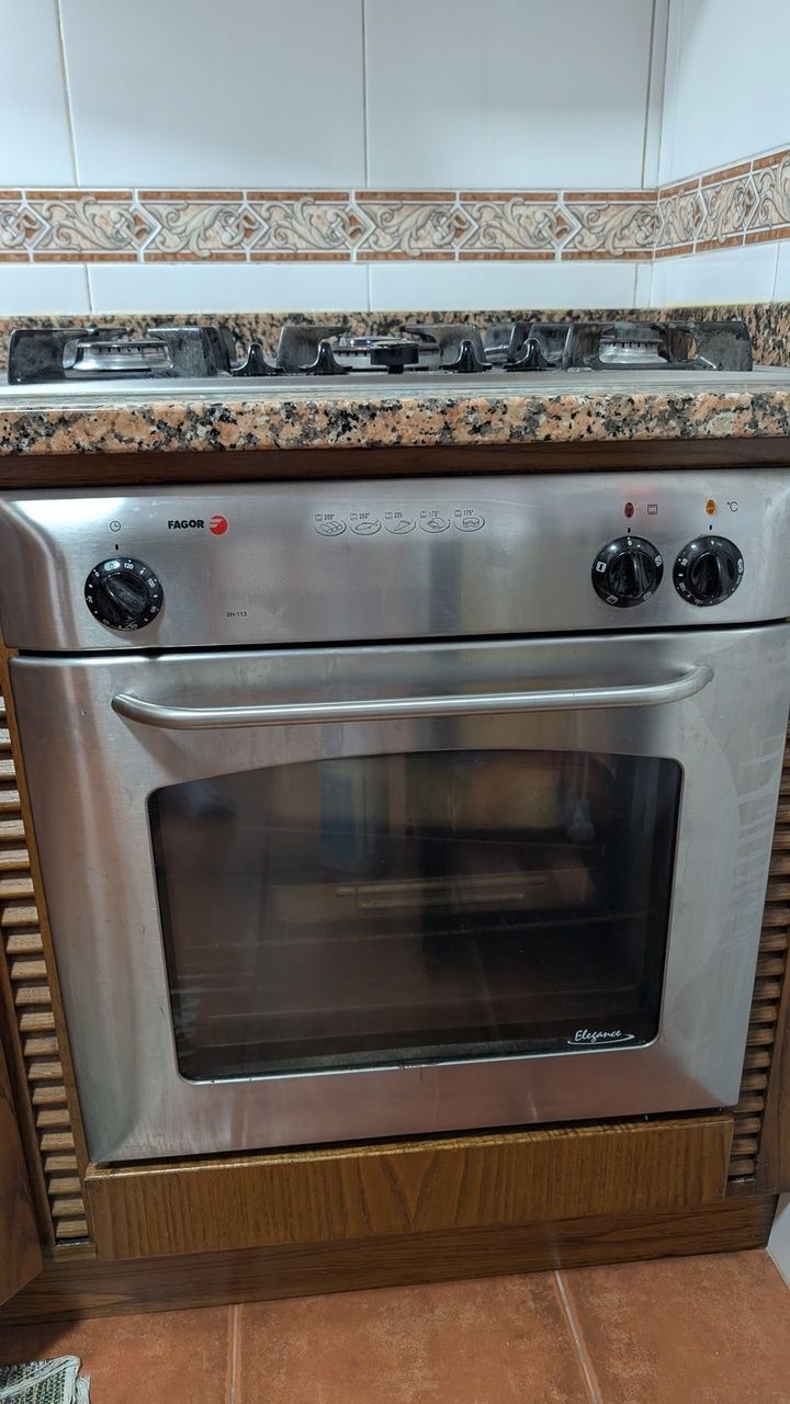 Forno encastrar+Fogão 5 bocas