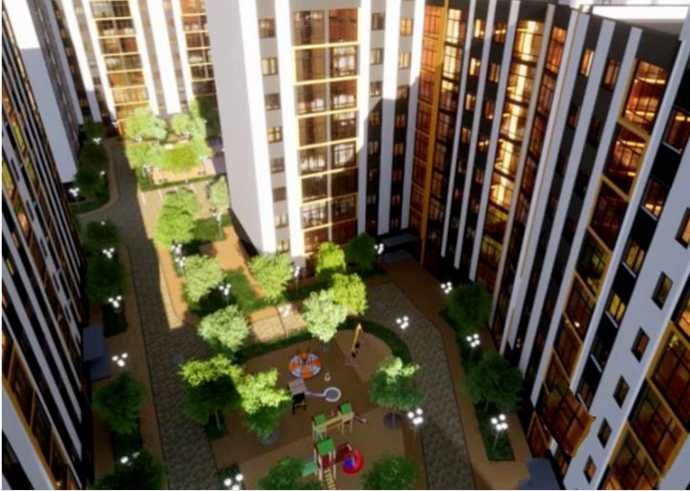 1 кімнатна квартира в Новобудові на Барському Шосе