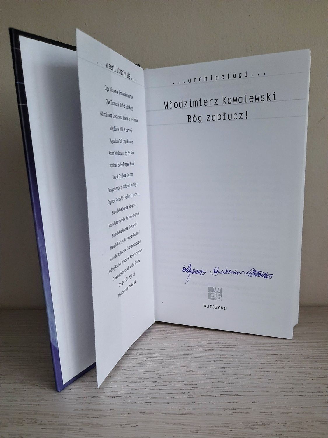 Książka BÓG ZAPŁACZ! Włodzimierz Kowalewski