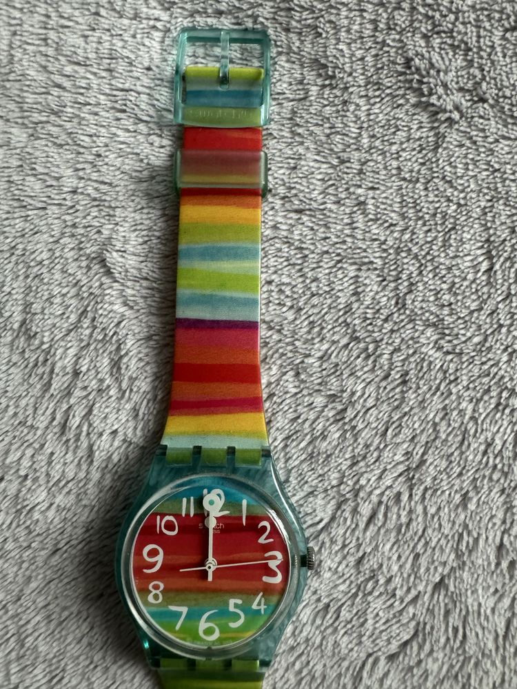 SWATCH Zegarek tęczowy Rainbow z USA