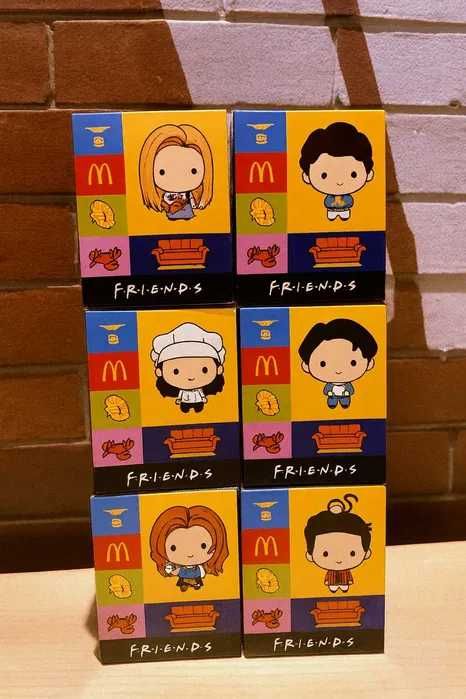 Нові фігурки друзів від McDonald's