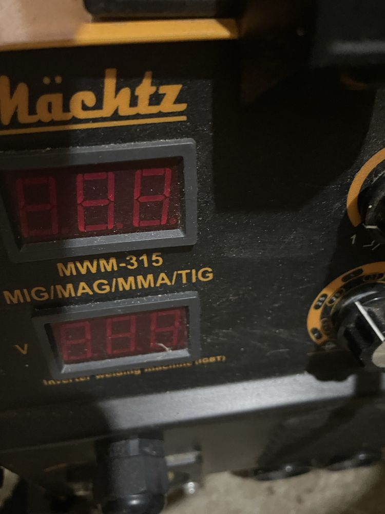 Зварювальний напівавтомат Mächtz MWM-315 MIG/MAG/MMA/TIG