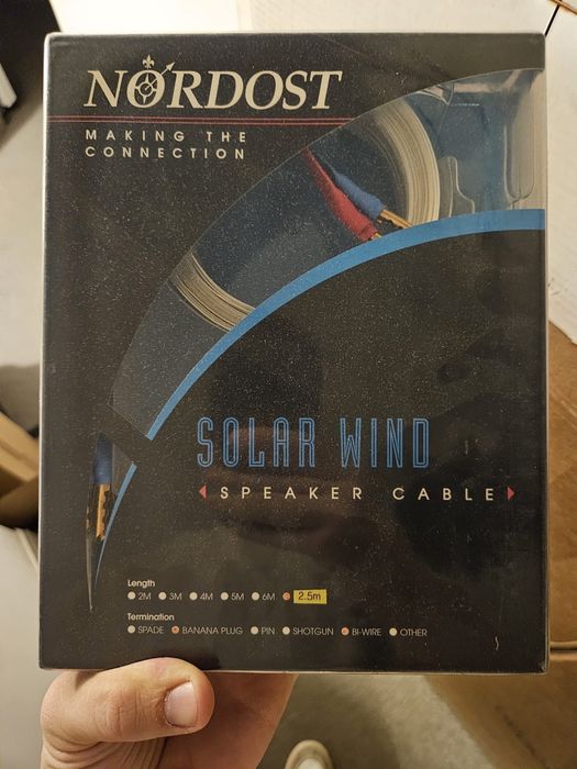 Kabel głośnikowy Nordost Solar Wind Bi-wire 2x2,5m
