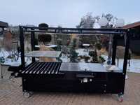 grill gastronomiczny cateringowy ogrodowy nierdzewny gazowy węglowy