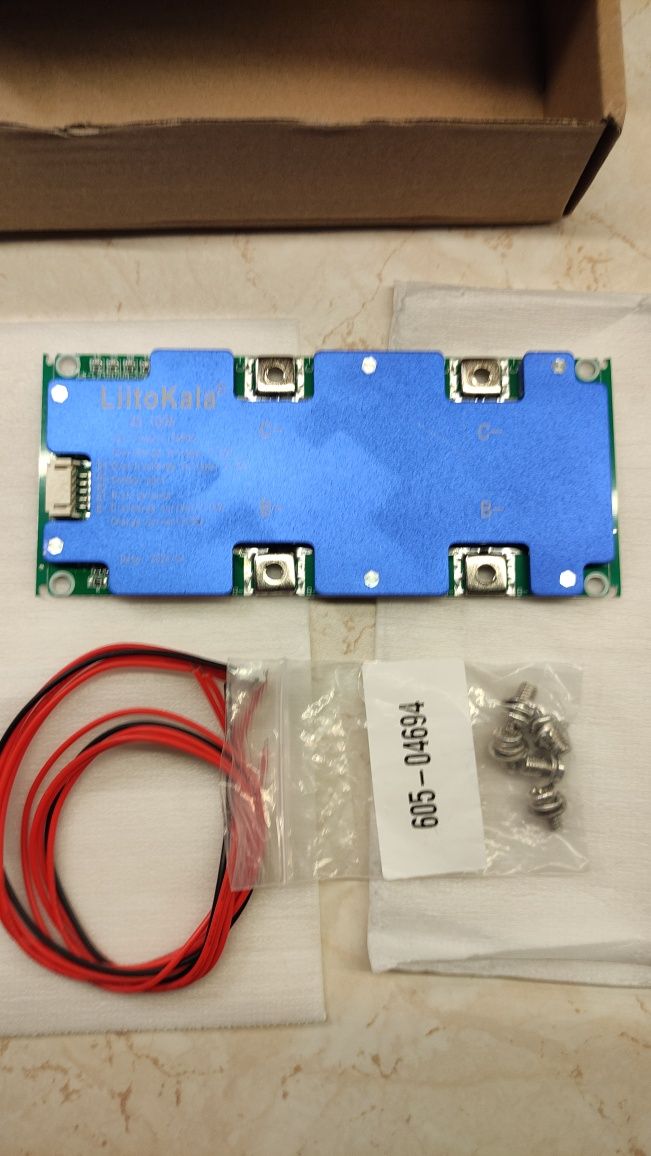 Плата захисту BMS LiitoKala LiFePO4 4S-12V 100A