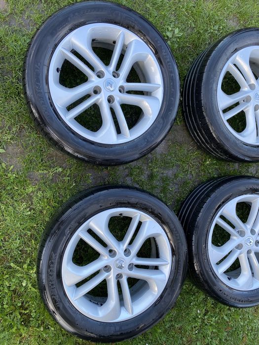 Koła Renault 5x114,3 suv koleos letnie lato 225/55r18 hankook