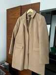 Damski płaszcz wiosenny TOPSHOP Camel
