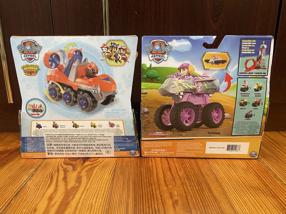 Щенячий патруль. Paw patrol rescue wheels/dino rescue. Skye, Zuma