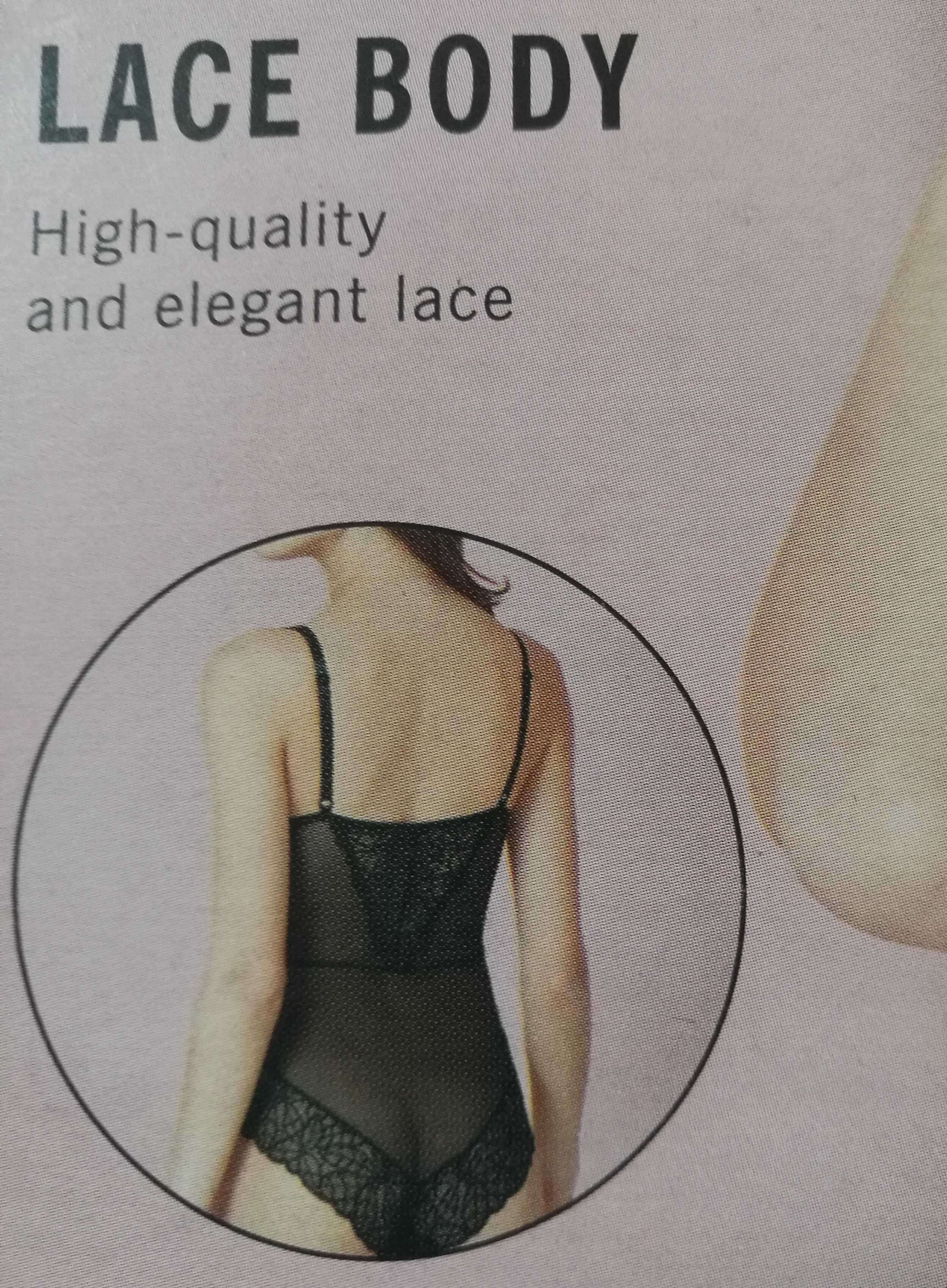 Czarne body koronkowe ESMARA Lingerie 75B