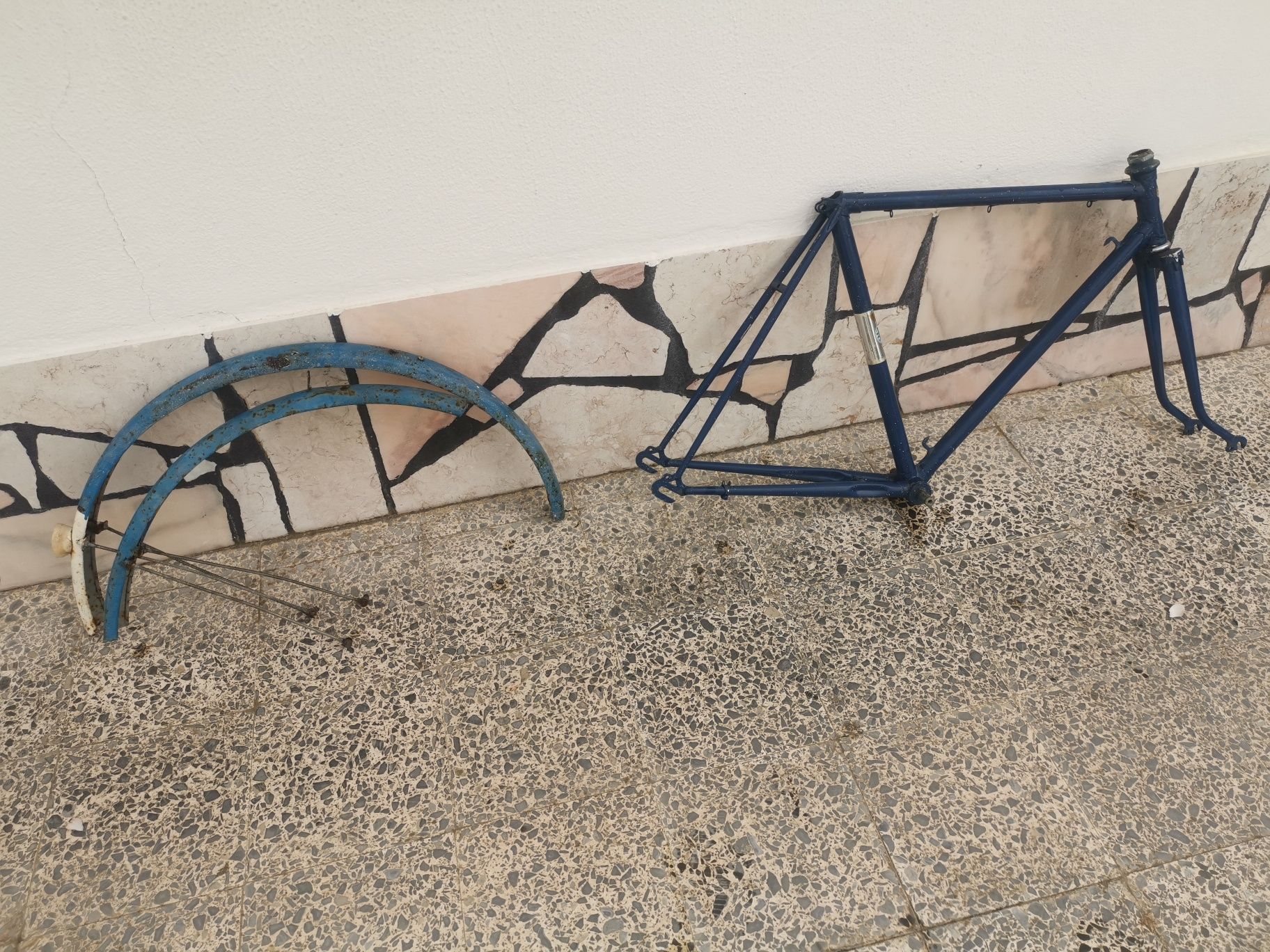 quadro bicicleta antiga