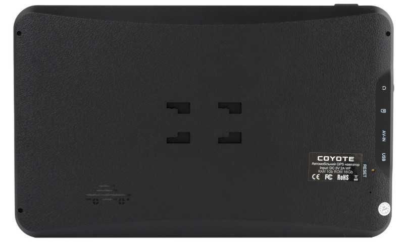 Gps навігатор для Android 9 дюймів Coyote 1050 Master PRO картки 2025
