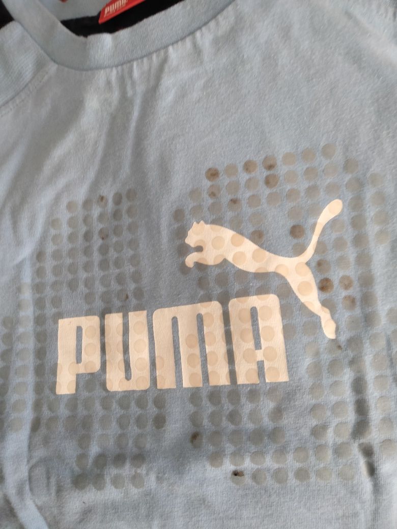 4 blusas sem mangas Puma vestidas 1 vez. N°14 anos.