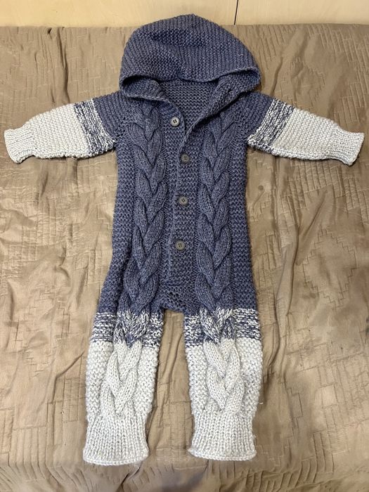 Комбинезон вязаный