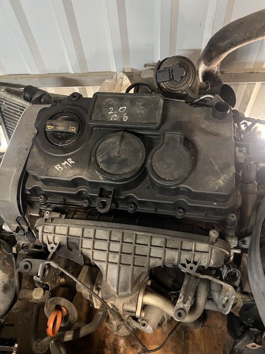 Двигатель мотор 2.0 TDI BMP BMR VW Passat B6 Пассат Б6 Skoda Golf