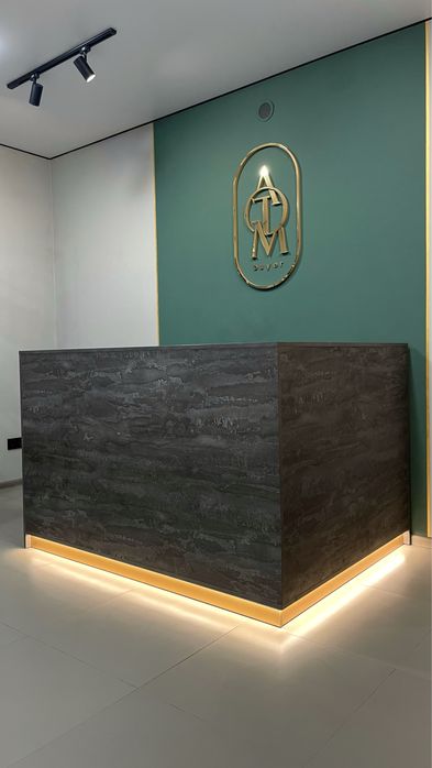 Рецепція для магазину салону краси стоматології бізнесу