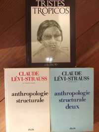 Livros Claude Lévi-Strauss - Antropologia