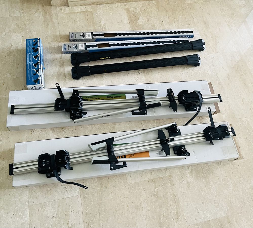 Bagażnik samochodowy na dwa rowery Inter Pack