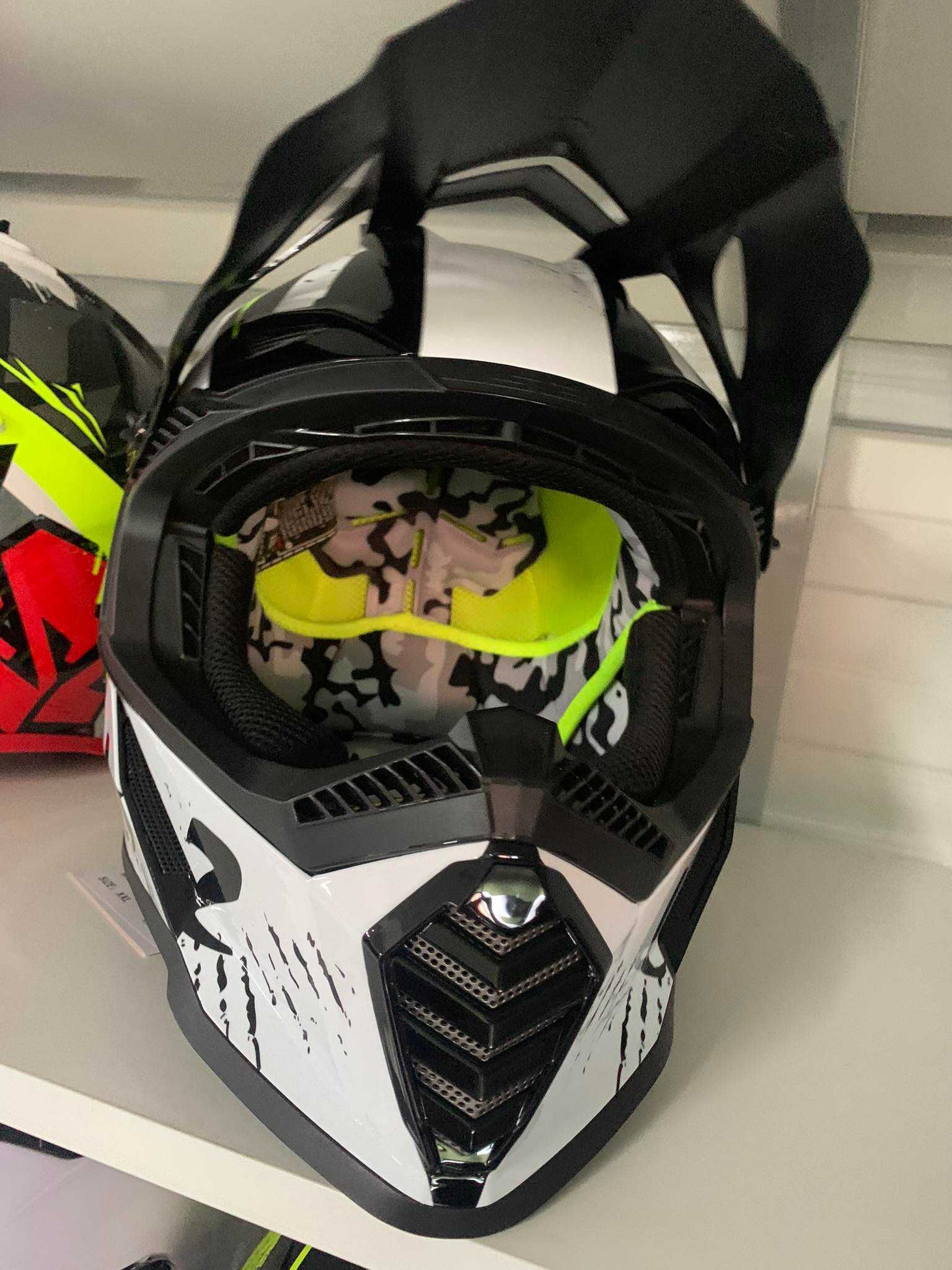 kask cross enduro ls2 mx437 FAST EVO VERVE l xxl nowy fv