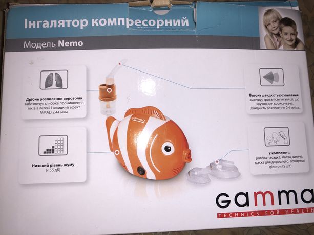 Ингалятор Gamma Рыбка