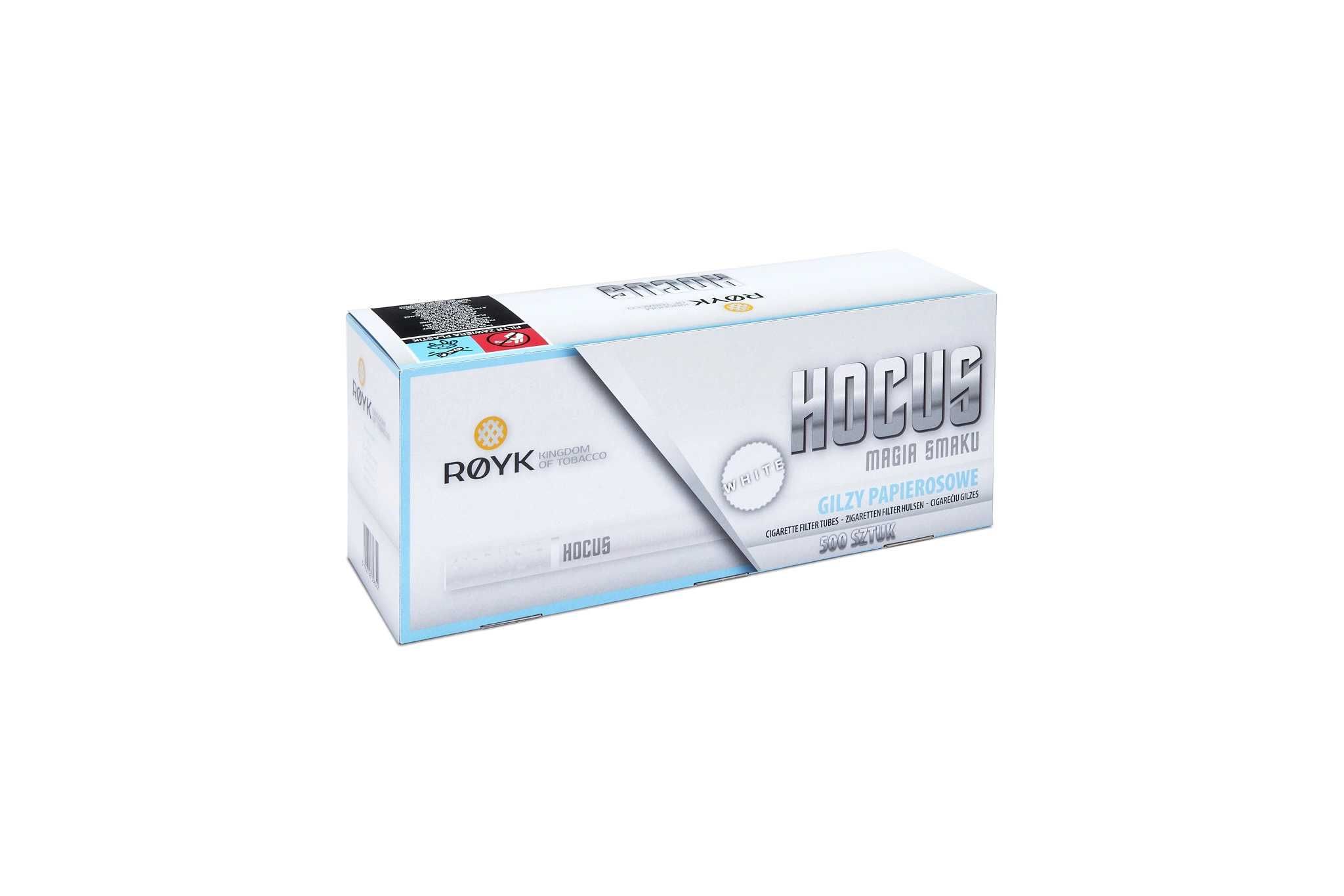 Gilzy Hokus White 500 sztuk