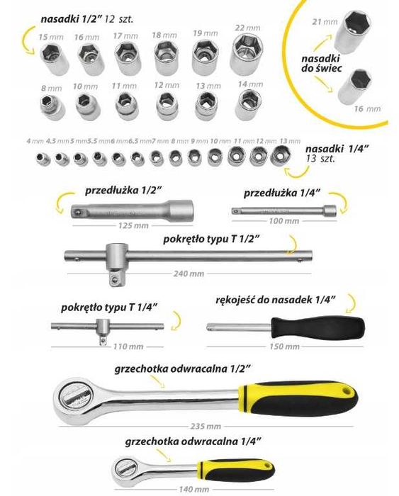 Szafka NARZĘDZIOWA wózek warsztatowy na kółkach z wyposażeniem 257 el