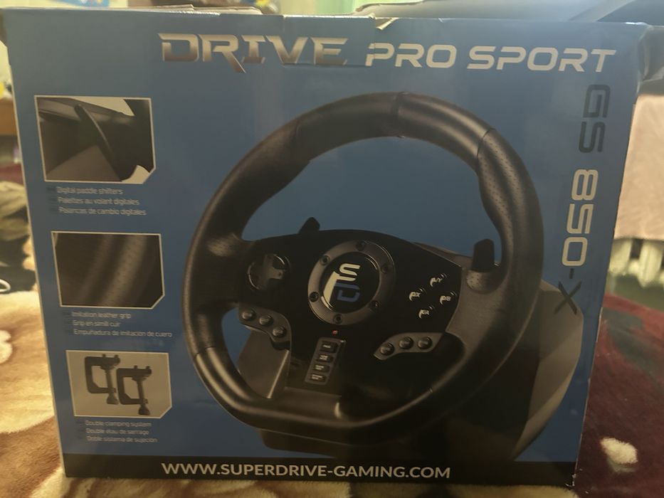 Ігровий руль повний комплект