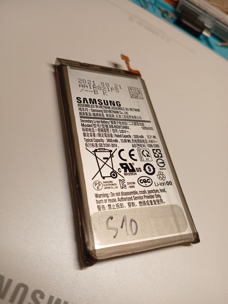 Bateria EB-BG973ABU Samsung Galaxy S10