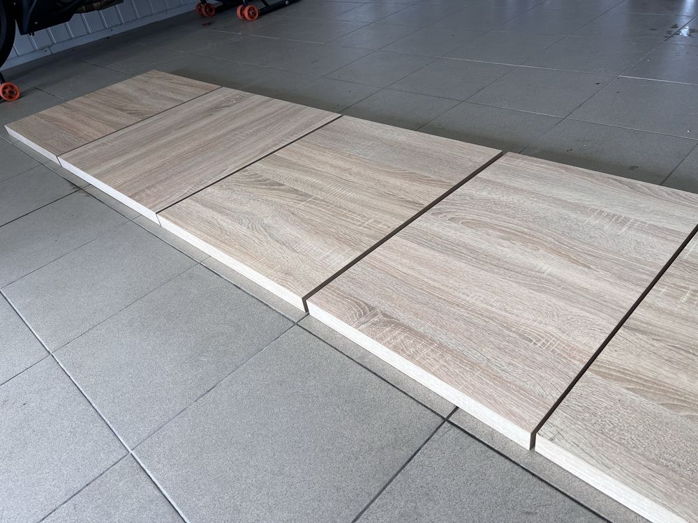 Nowy blat kuchenny 2,6 m Black Red White Dąb Sonoma DPK/60/82