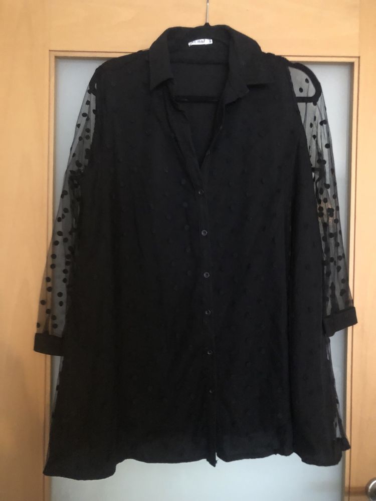 Camisa/veatido preto