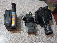 Conjunto de 2 Câmaras de Filmar Sony e Panasonic ( Sem Bateria )
