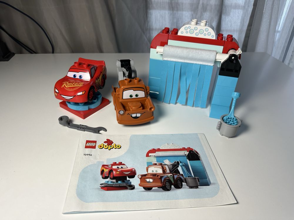 LEGO Duplo 10996 Zygzak McQueen i Złomek myjnia
